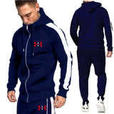 5 colors optional 2019 new brand men's clothing jogging fitness tracksuit men street casual men's suit M-XXL size