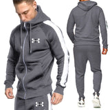 5 colors optional 2019 new brand men's clothing jogging fitness tracksuit men street casual men's suit M-XXL size