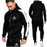 5 colors optional 2019 new brand men's clothing jogging fitness tracksuit men street casual men's suit M-XXL size