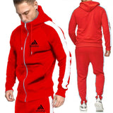5 colors optional 2019 new brand men's clothing jogging fitness tracksuit men street casual men's suit M-XXL size