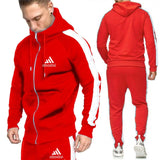5 colors optional 2019 new brand men's clothing jogging fitness tracksuit men street casual men's suit M-XXL size