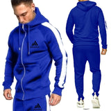 5 colors optional 2019 new brand men's clothing jogging fitness tracksuit men street casual men's suit M-XXL size